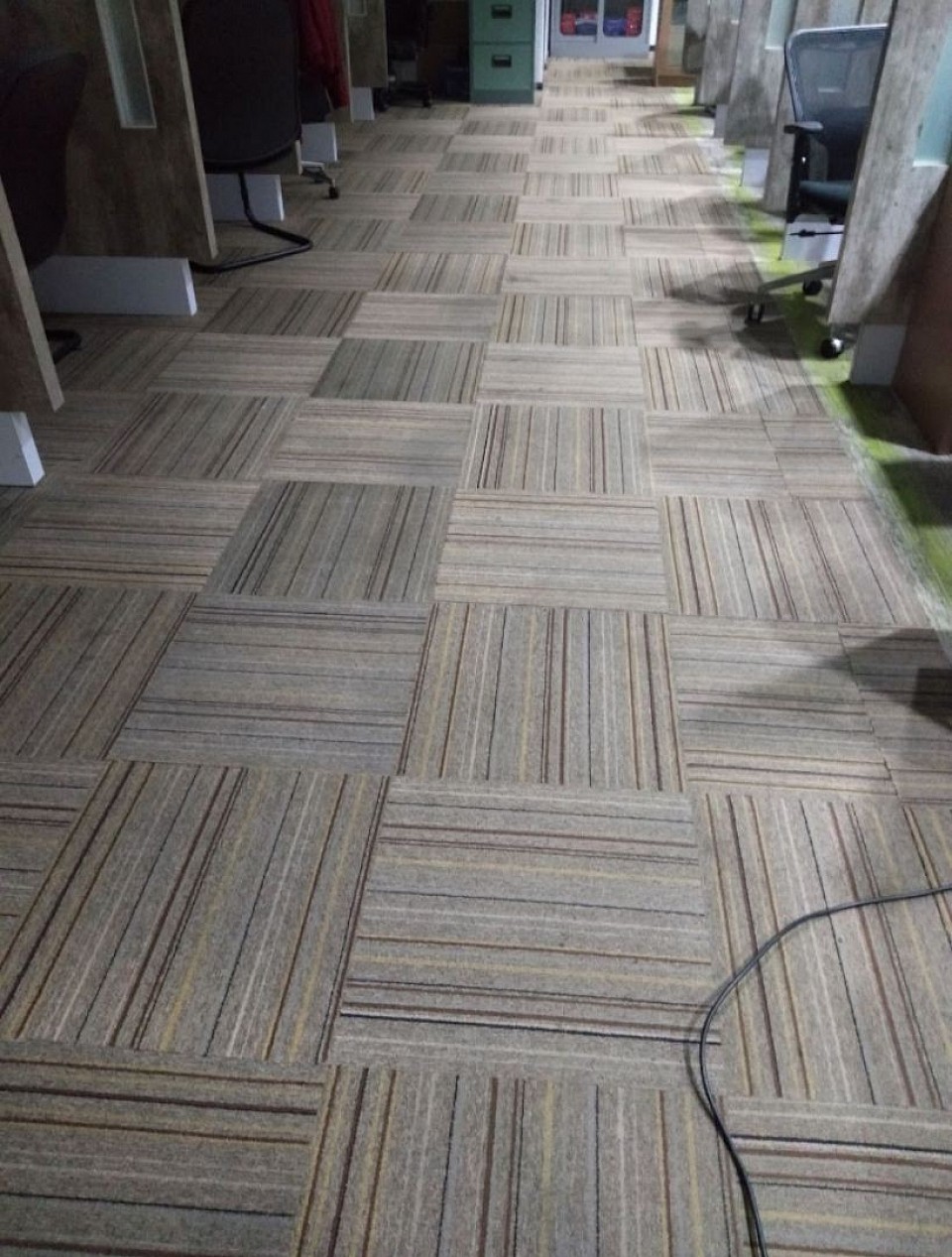 Pemasangan Karpet Baru